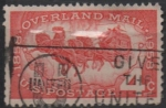 Stamps United States -  Mail Coach y Mapa d' Southwest