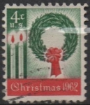 Stamps United States -  Corona y Velas