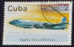 Stamps : America : Cuba :  Vuelo transatlantico