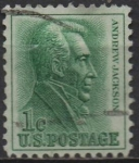 Stamps United States -  Andrew Jackson