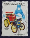 Stamps : America : Nicaragua :  Renault 1899