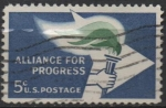 Stamps United States -  Antorcha