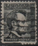 Stamps United States -  Abraham Lincoln