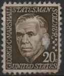Stamps United States -  George Catlett