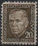 Stamps United States -  George Catlett