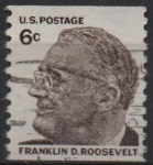 Sellos de America - Estados Unidos -  Franklin D. Roosevelt