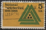 Stamps United States -  Parque Nacional