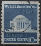 Stamps United States -  Memorial Jeffers