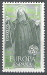 Stamps Spain -  Europa CEPT, San Benito, Patrón de Europa.