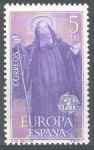 Stamps Europe - Spain -  Europa CEPT, San Benito, Patrón de Europa.