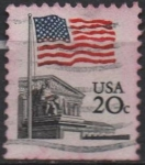 Stamps United States -  Bandera