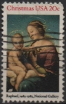 Stamps United States -  Madona y Niño