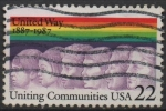 Sellos de America - Estados Unidos -  United Way Centenary