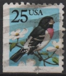 Sellos de America - Estados Unidos -  Grosbeak