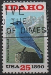 Stamps United States -  Mountain Bluebird Sawtooth