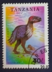 Stamps Tanzania -  Animales prehistóricos