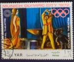 Stamps : Asia : Yemen :  Escena teatro