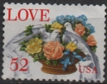 Sellos de America - Estados Unidos -  Love