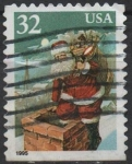 Stamps United States -  Santa Claus