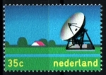 Sellos de Europa - Holanda -  Estación de satelite