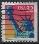 Stamps United States -  Estatua d' l' Livertad