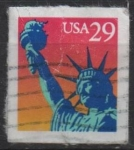 Stamps United States -  Estatua d' l' Livertad