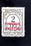 Stamps Romania -  tasas
