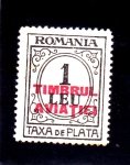 Stamps Romania -  tasas