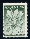 Stamps Argentina -  Nueva provincia de Misiones