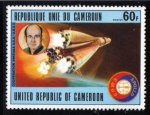Stamps Africa - Cameroon -  Cooperacion espacial USA-URSS: vuelo Apolo Soyuz
