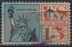 Stamps United States -  Estatua d' l' Livertad