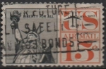 Sellos de America - Estados Unidos -  Estatua d' l' Livertad