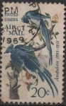 Stamps United States -  Columbia y Audubon