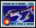 Stamps Cameroon -  Cooperacion espacial USA-URSS: vuelo Apolo Soyuz