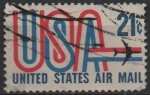 Stamps United States -  USA y Avion