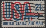 Stamps United States -  USA y Avion