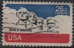 Stamps United States -  Mt. Rushmore Memorial