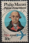 Stamps United States -  Philip Mazzel 1730-1816