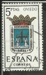 Stamps Spain -  Oviedo