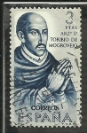 Stamps Spain -  Toribio de Mogrovejo