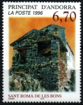 Stamps Andorra -  Turismo- Edificios historicos