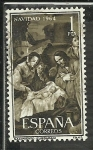 Stamps Spain -  Nacimiento (Zurbaran)
