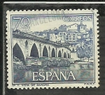 Stamps Spain -  Vista de Zamora