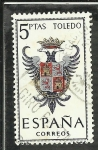 Stamps Spain -  Toledo