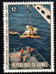 Stamps Guinea -  10 Aniversario del hombre sobre la Luna