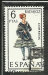 Stamps Spain -  Badajoz