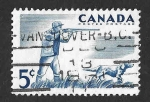Stamps Canada -  367 - Cazador
