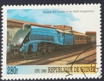 Stamps Guinea -  Tren 