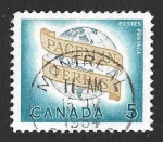 Stamps Canada -  416 - Paz Mundial