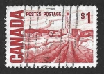 Stamps Canada -  465B - Pintura Canadiense